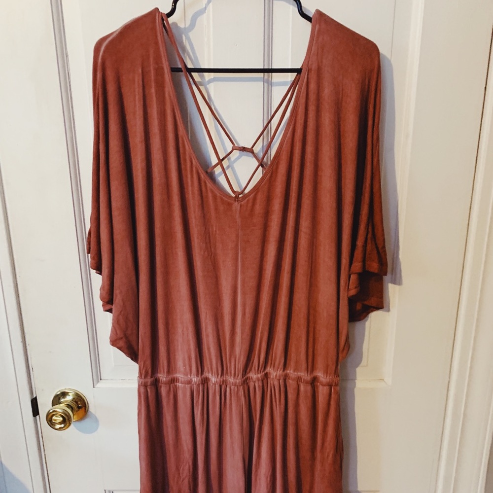 American Eagle Pink Romper